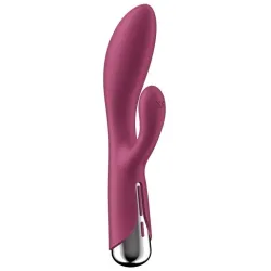 Satisfyer Vibro Rabbit Spinning Rabbit 1 11 x 3.5cm Framboise